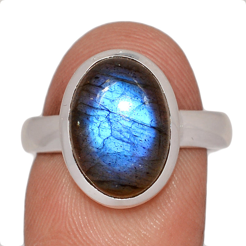 Blue Fire Labradorite Ring - BFLR2333
