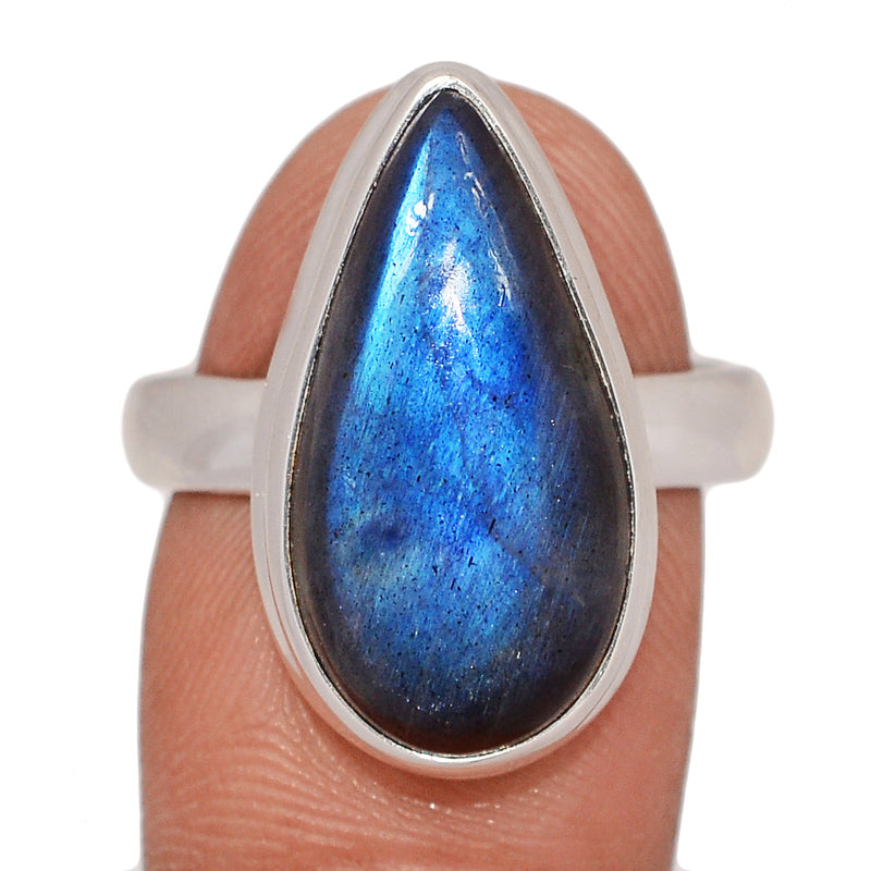 Blue Fire Labradorite Ring - BFLR2336