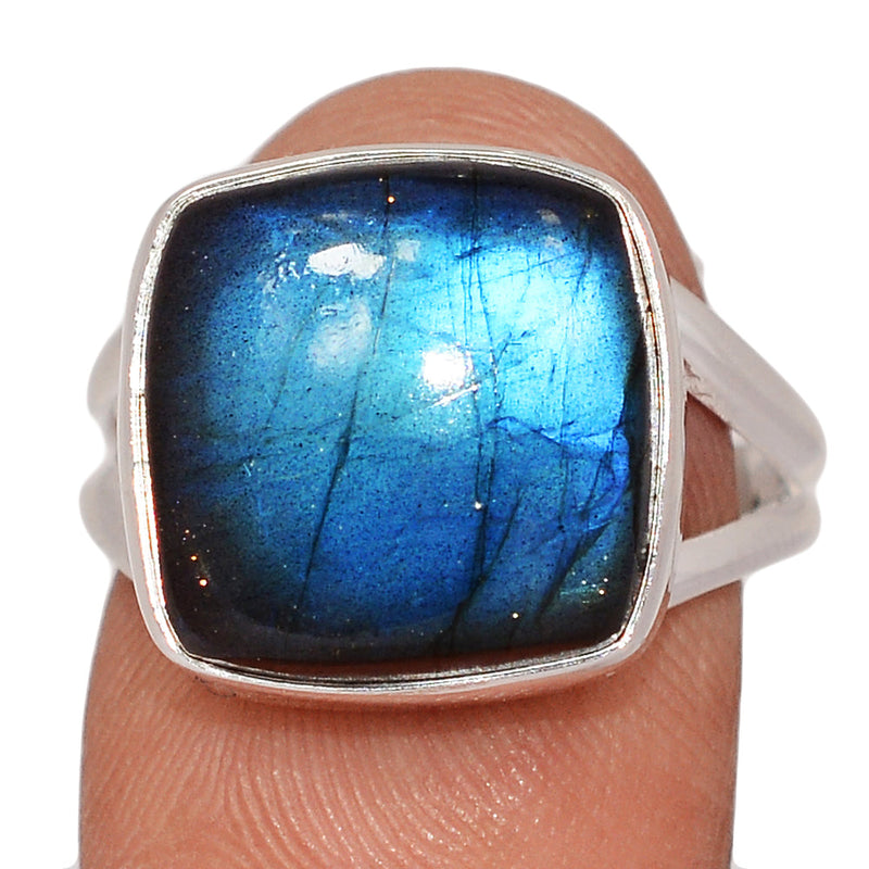 Blue Fire Labradorite Ring - BFLR2337