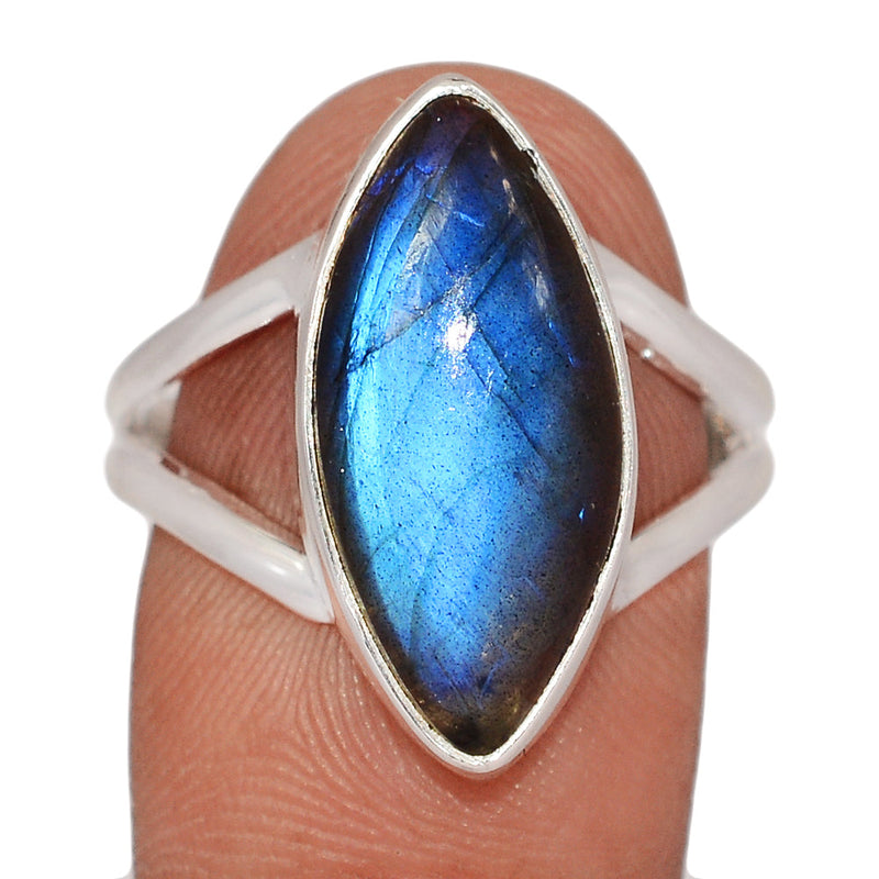Blue Fire Labradorite Ring - BFLR2339