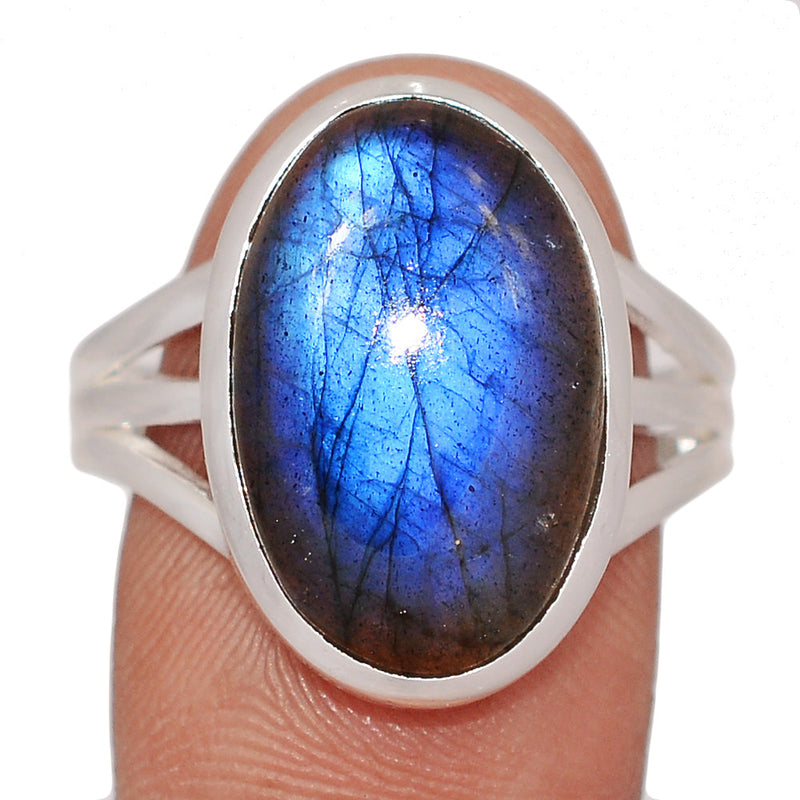 Blue Fire Labradorite Ring - BFLR2341