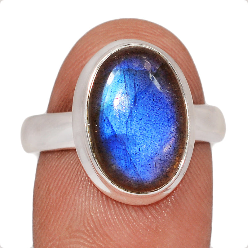 Blue Fire Labradorite Ring - BFLR2345
