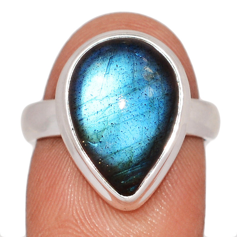 Blue Fire Labradorite Ring - BFLR2346