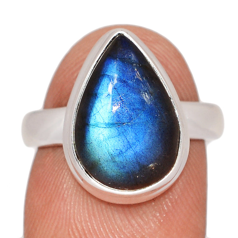 Blue Fire Labradorite Ring - BFLR2350