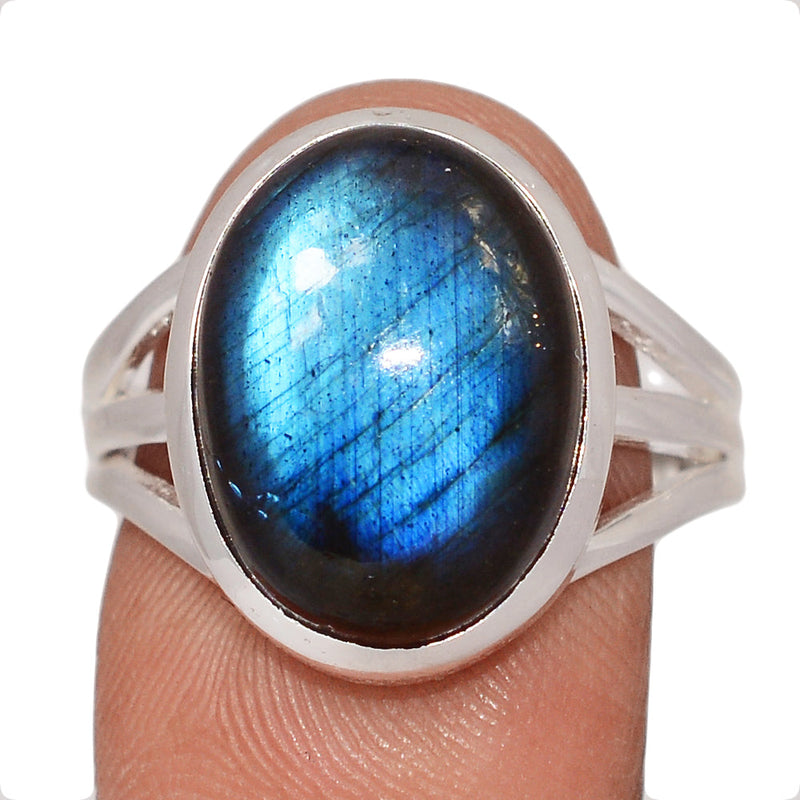 Blue Fire Labradorite Ring - BFLR2352