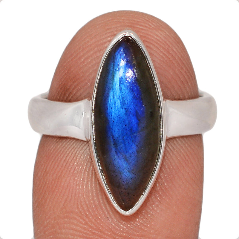 Blue Fire Labradorite Ring - BFLR2354