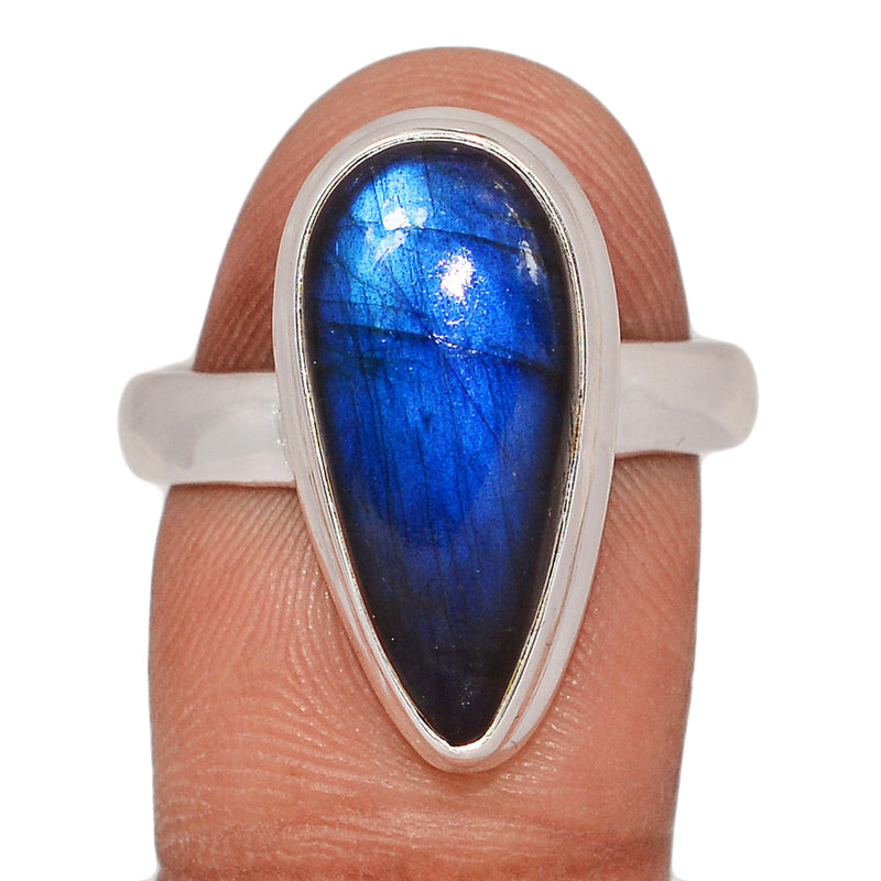 Blue Fire Labradorite Ring - BFLR2356