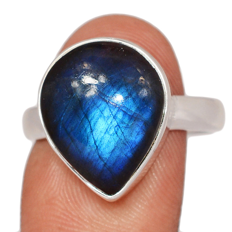 Blue Fire Labradorite Ring - BFLR2360
