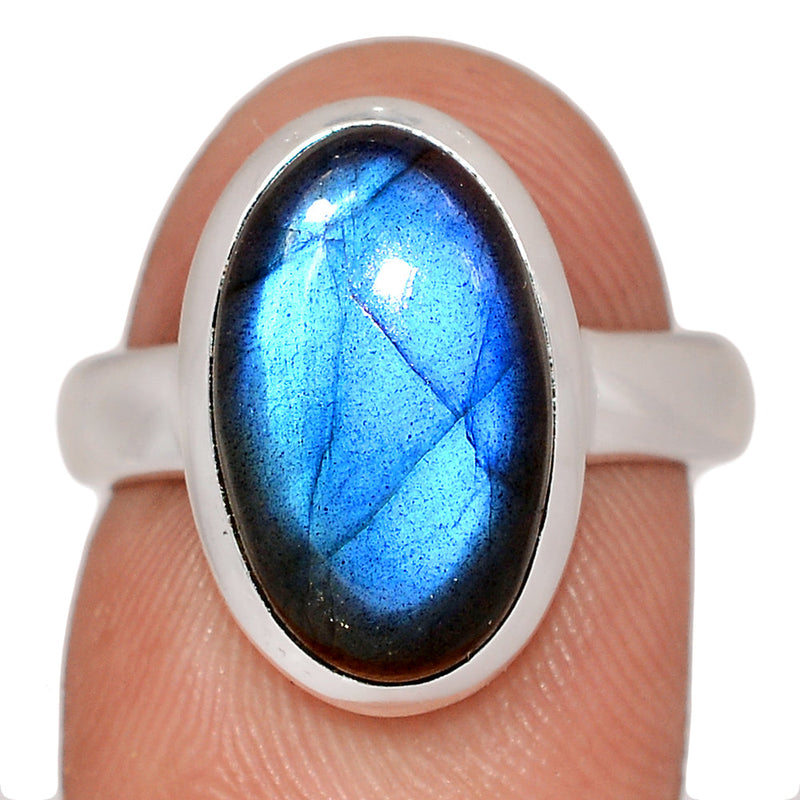 Blue Fire Labradorite Ring - BFLR2366
