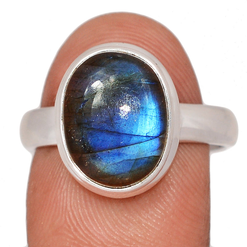 Blue Fire Labradorite Ring - BFLR2369