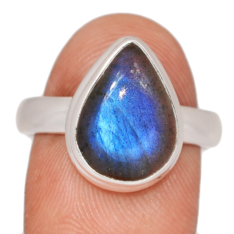 Blue Fire Labradorite Ring - BFLR2371