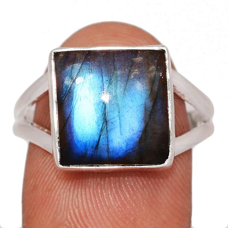 Blue Fire Labradorite Ring - BFLR2373