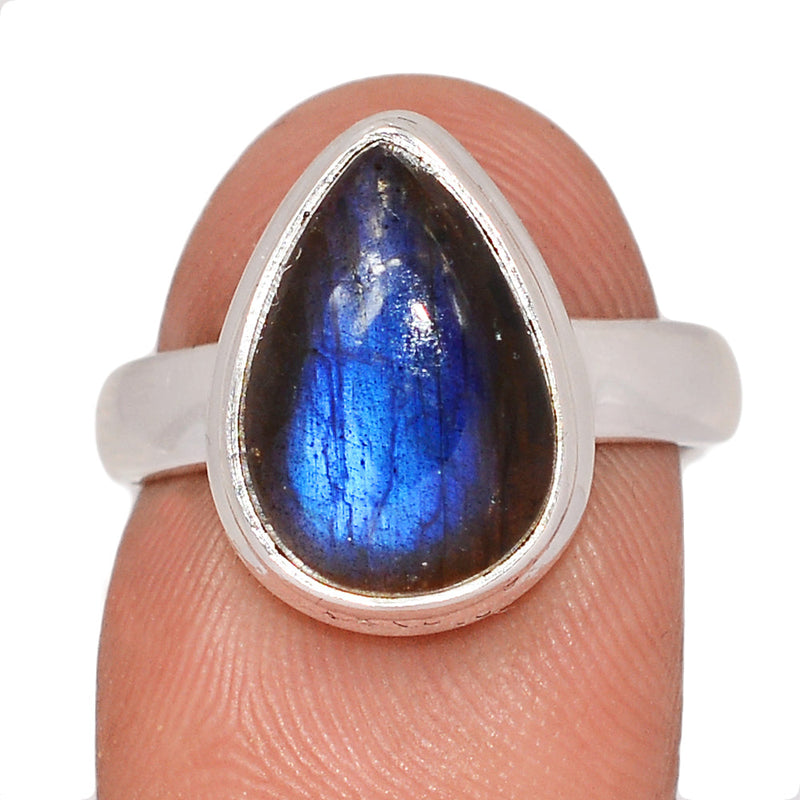 Blue Fire Labradorite Ring - BFLR2382