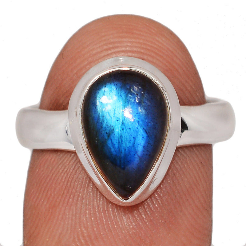 Blue Fire Labradorite Ring - BFLR2386