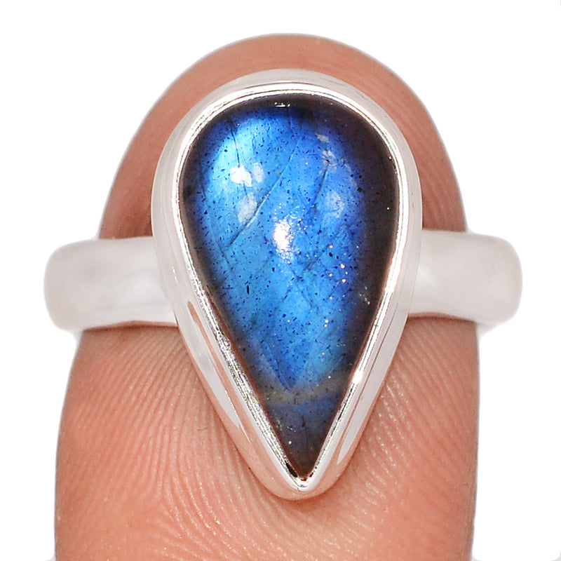 Blue Fire Labradorite Ring - BFLR2388