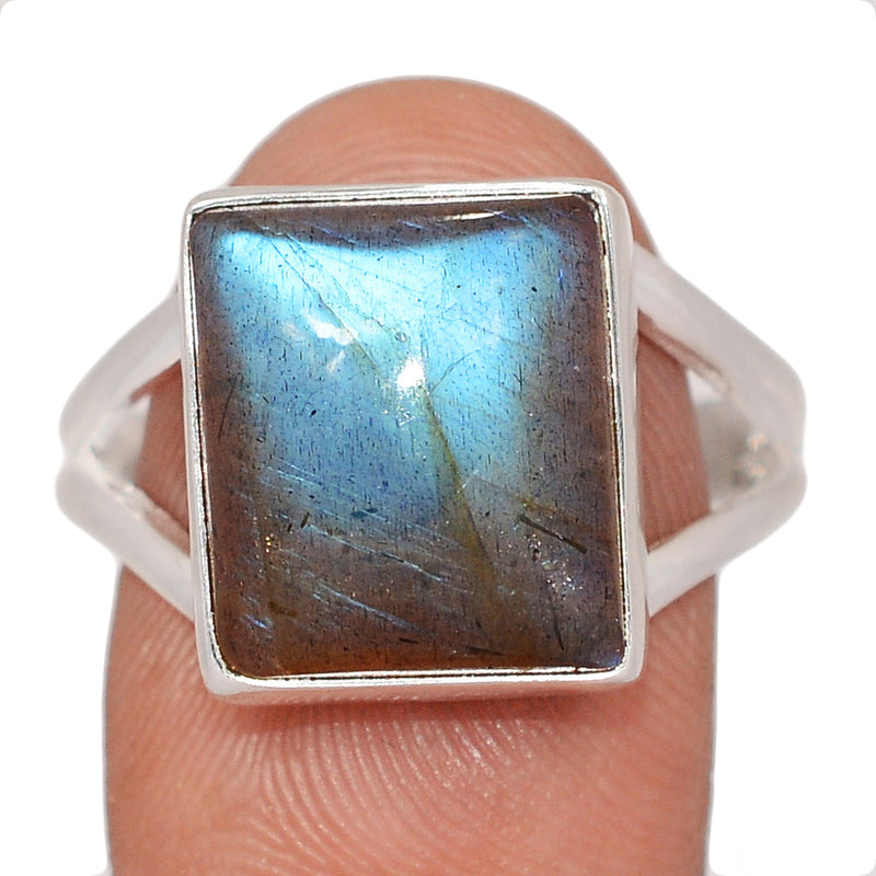 Blue Fire Labradorite Ring - BFLR2389