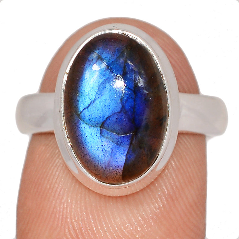 Blue Fire Labradorite Ring - BFLR2391