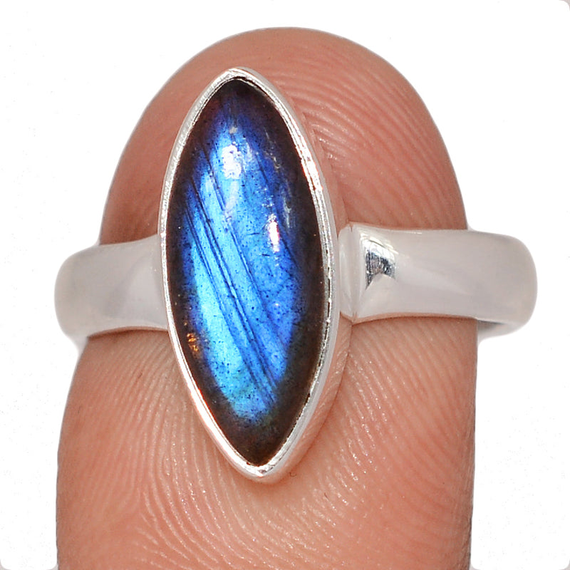 Blue Fire Labradorite Ring - BFLR2401