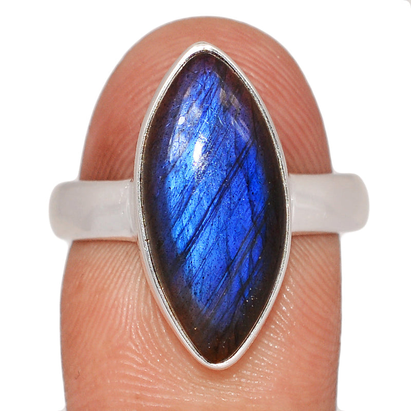 Blue Fire Labradorite Ring - BFLR2403