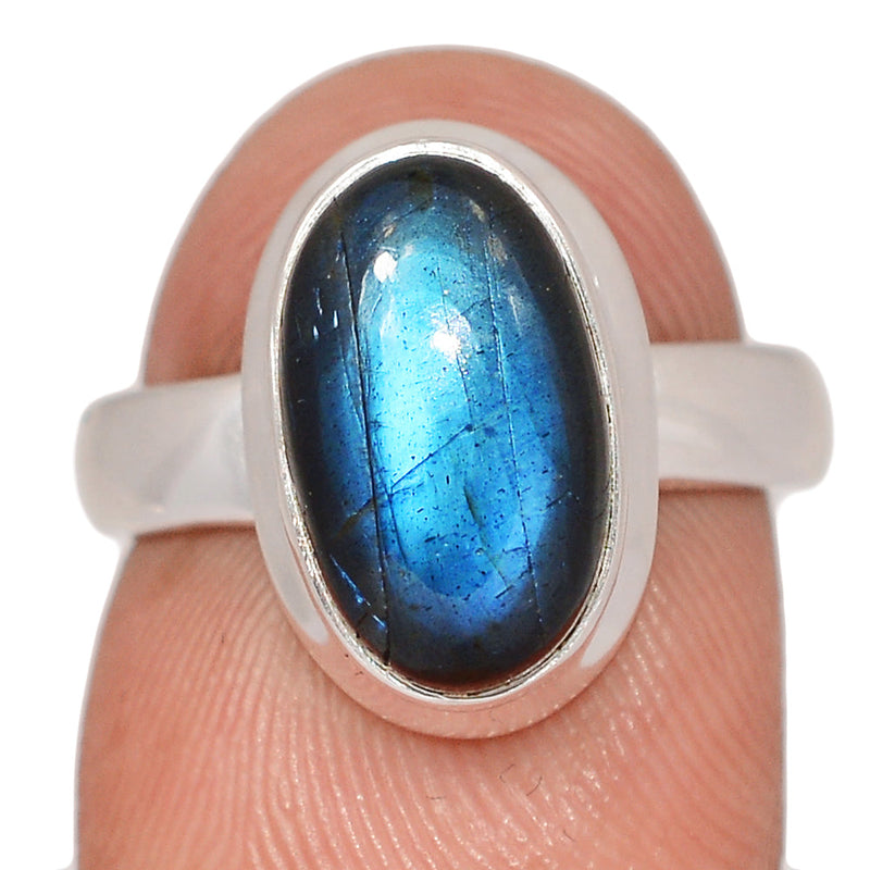 Blue Fire Labradorite Ring - BFLR2406