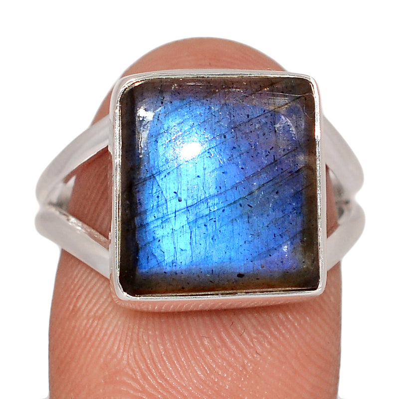 Blue Fire Labradorite Ring - BFLR2408