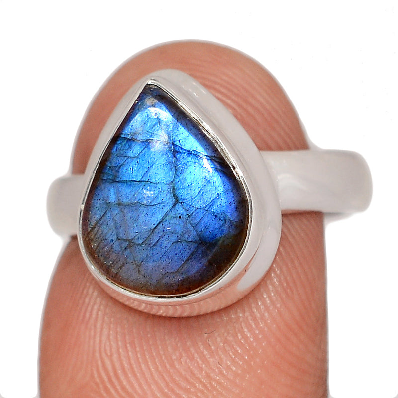 Blue Fire Labradorite Ring - BFLR2412
