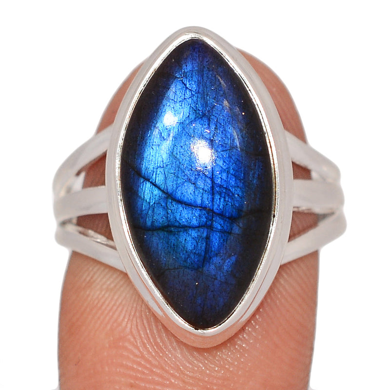 Blue Fire Labradorite Ring - BFLR2413