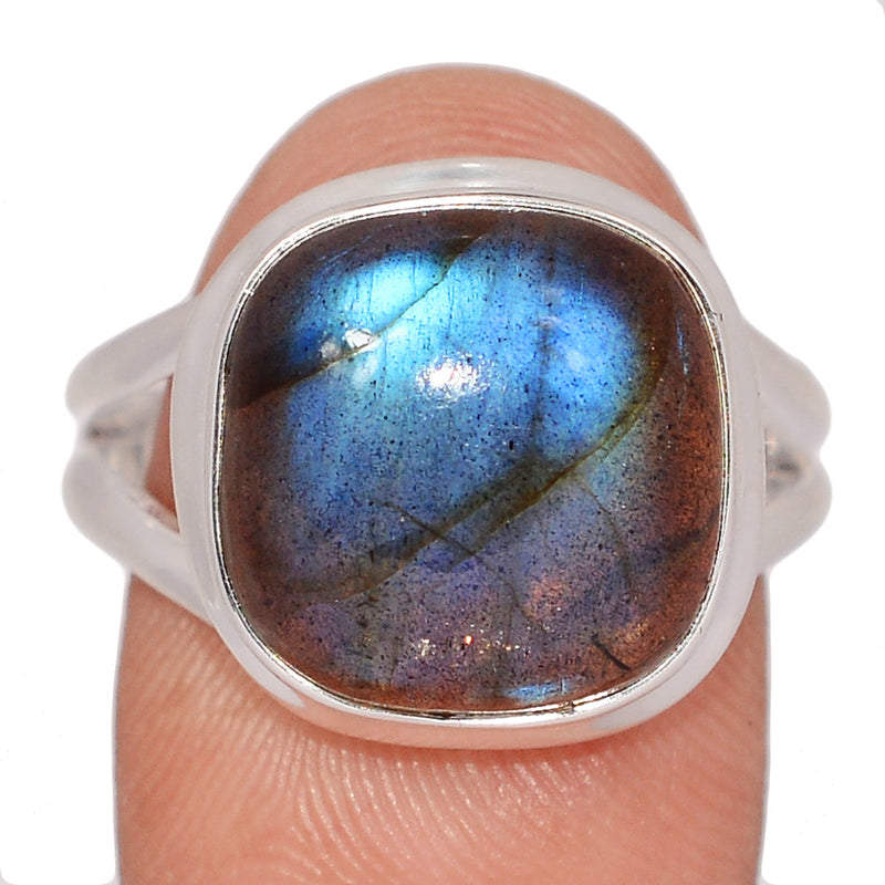 Blue Fire Labradorite Ring - BFLR2414