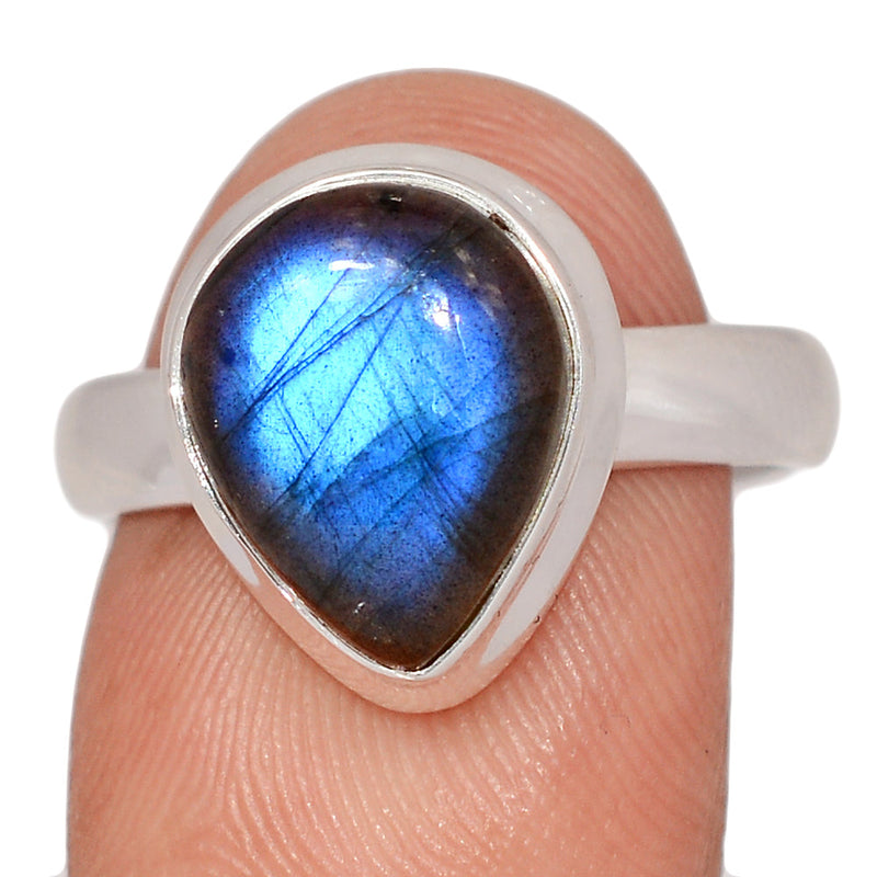 Blue Fire Labradorite Ring - BFLR2418
