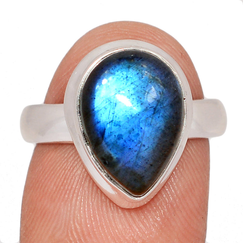 Blue Fire Labradorite Ring - BFLR2421