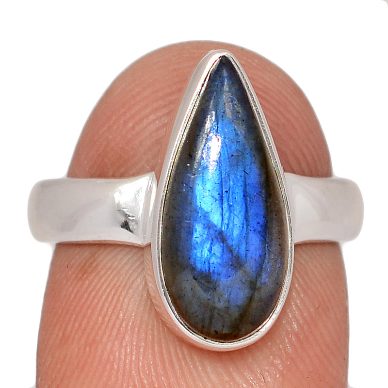 Blue Fire Labradorite Ring - BFLR2427