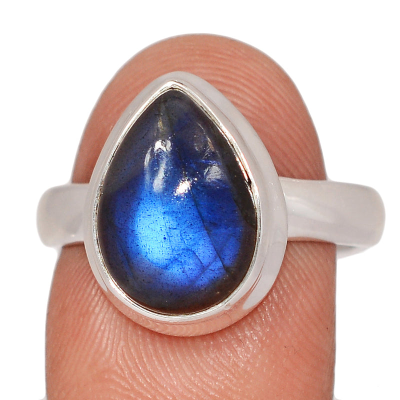 Blue Fire Labradorite Ring - BFLR2431