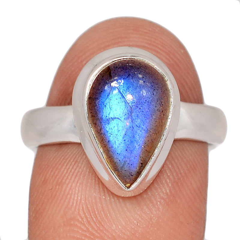 Blue Fire Labradorite Ring - BFLR2434