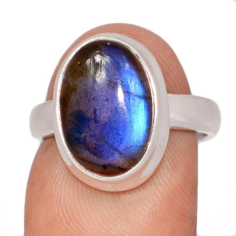 Blue Fire Labradorite Ring - BFLR2436