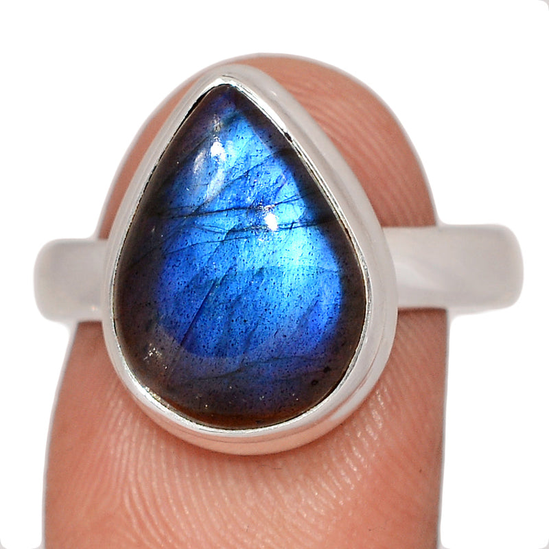 Blue Fire Labradorite Ring - BFLR2437