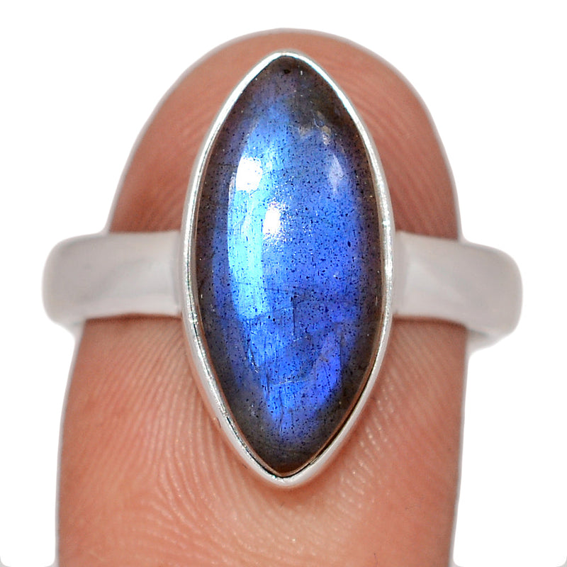 Blue Fire Labradorite Ring - BFLR2438