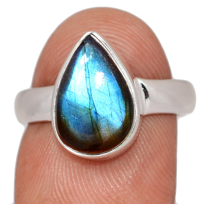 Blue Fire Labradorite Ring - BFLR2443