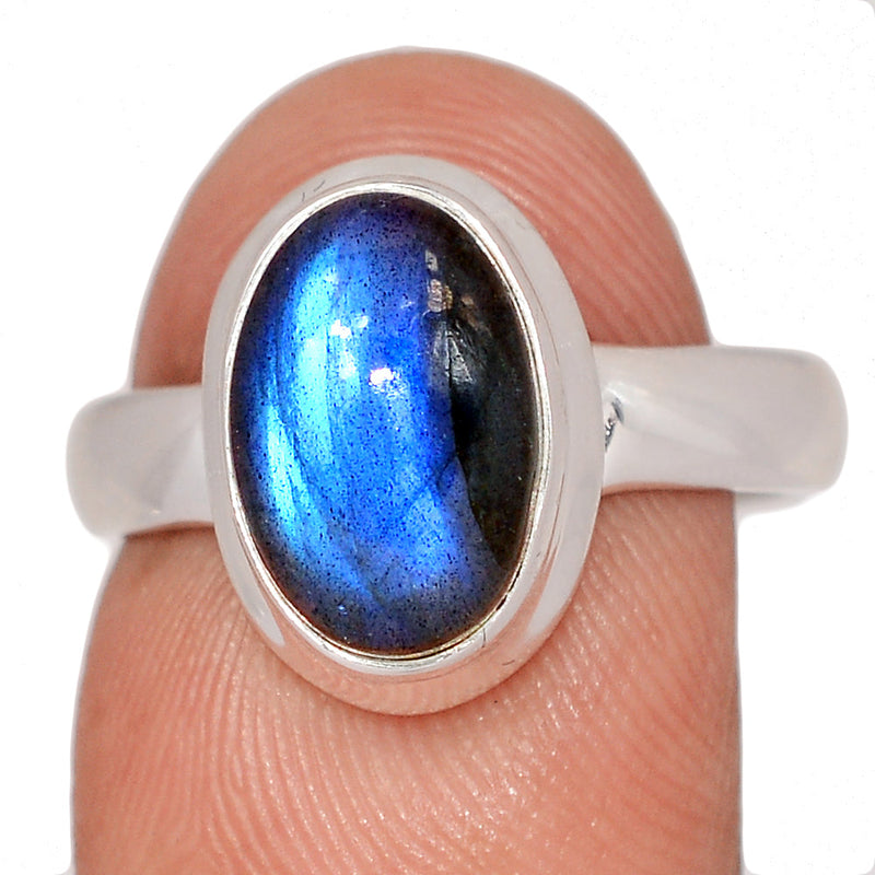 Blue Fire Labradorite Ring - BFLR2449