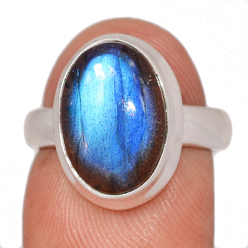 Blue Fire Labradorite Ring - BFLR2451