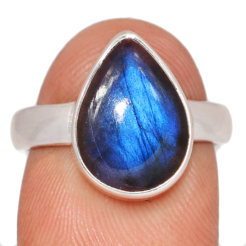 Blue Fire Labradorite Ring - BFLR2452