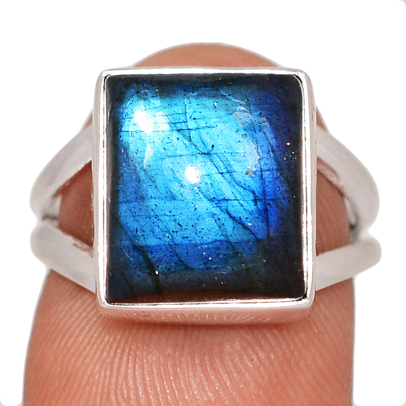 Blue Fire Labradorite Ring - BFLR2455