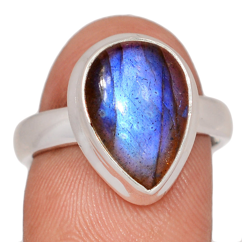 Blue Fire Labradorite Ring - BFLR2457