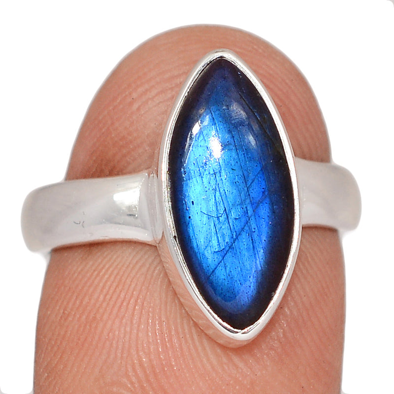 Blue Fire Labradorite Ring - BFLR2465