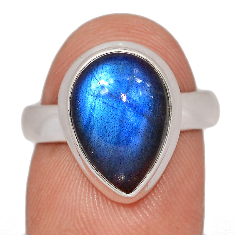 Blue Fire Labradorite Ring - BFLR2466