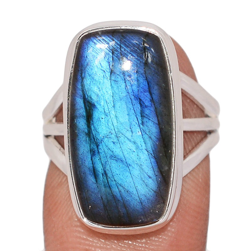 Blue Fire Labradorite Ring - BFLR2501