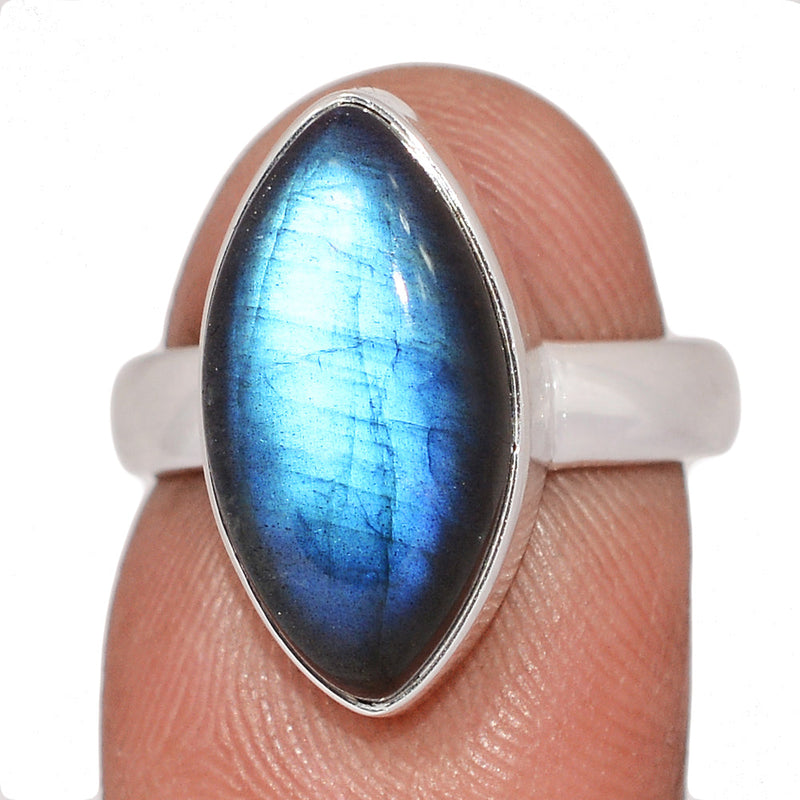 Blue Fire Labradorite Ring - BFLR2502