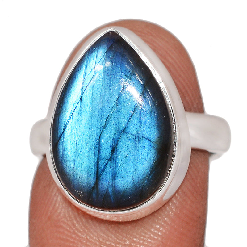 Blue Fire Labradorite Ring - BFLR2503