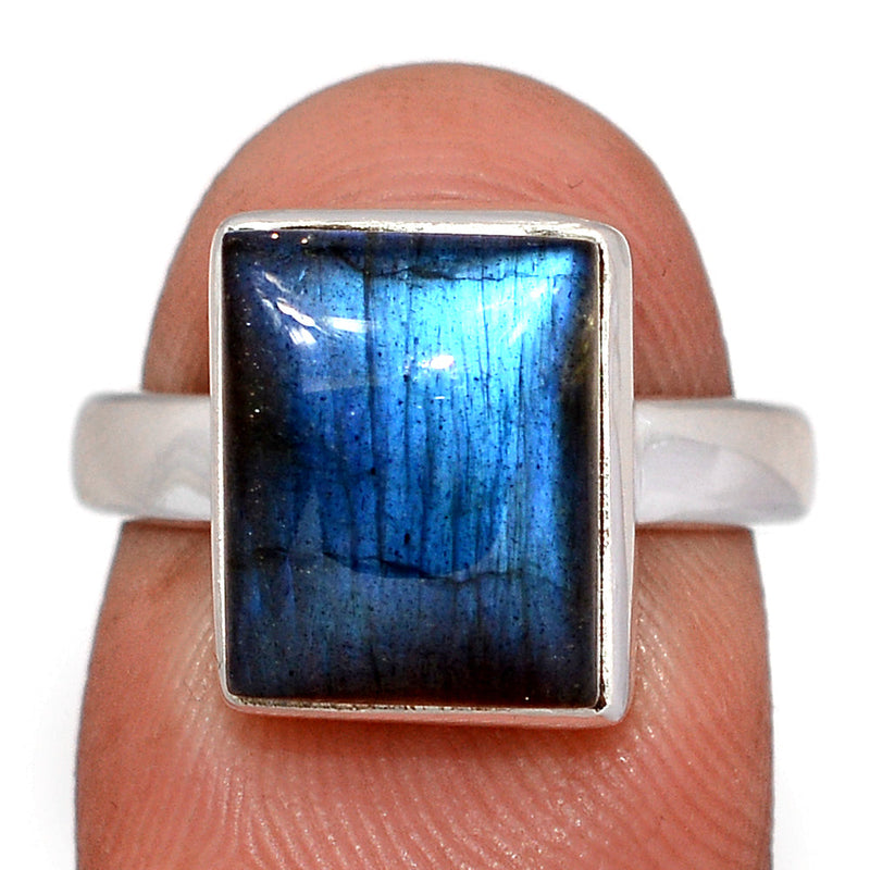 Blue Fire Labradorite Ring - BFLR2507