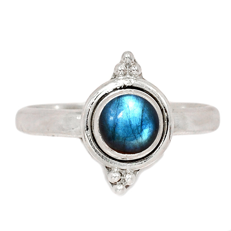 Blue Fire Labradorite Ring - BFLR3389