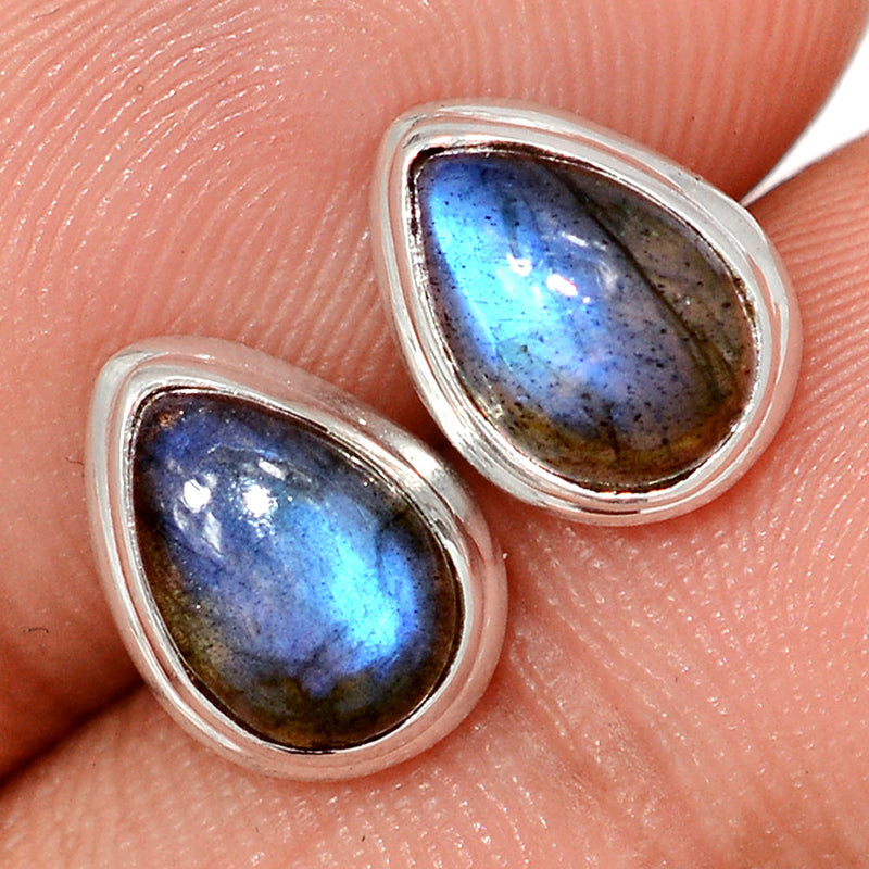 Labradorite Studs - BFLS1532
